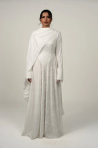 Aisha Lace Wrap Scarf Maxi