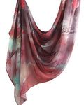 Modal Cotton Satin Printed Shawl Hijab-11