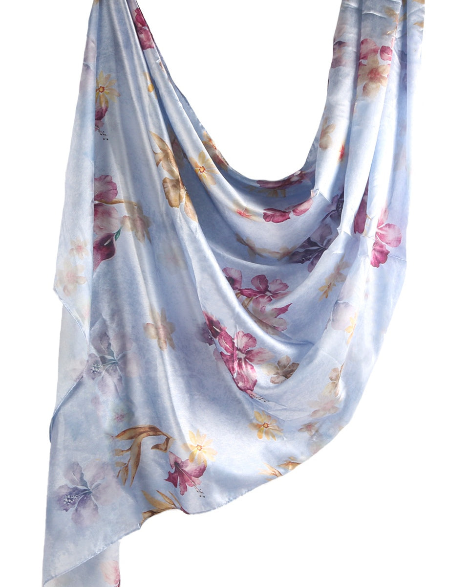 Silk Marble Print Hijab-13