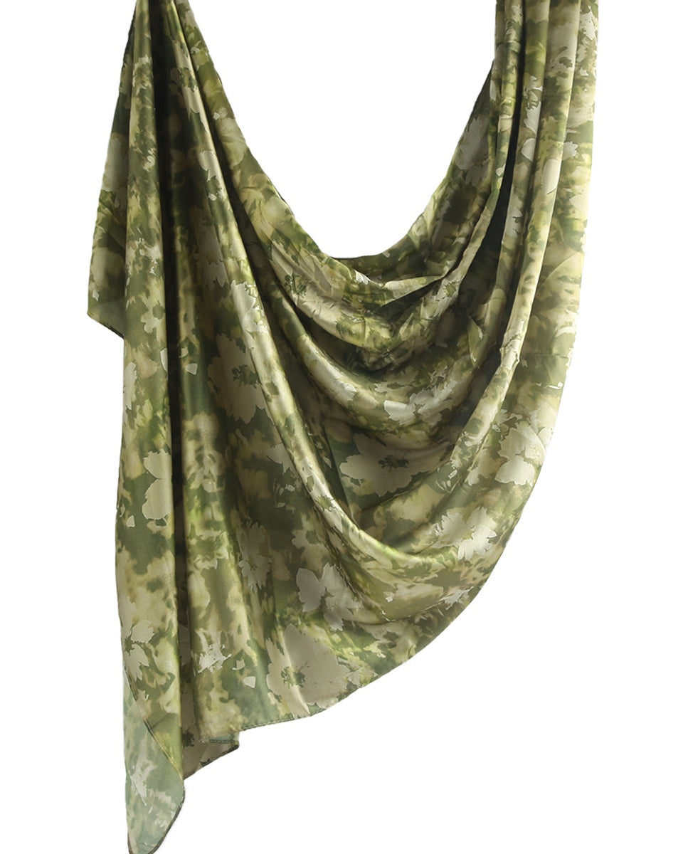 Silk Marble Print Hijab-15