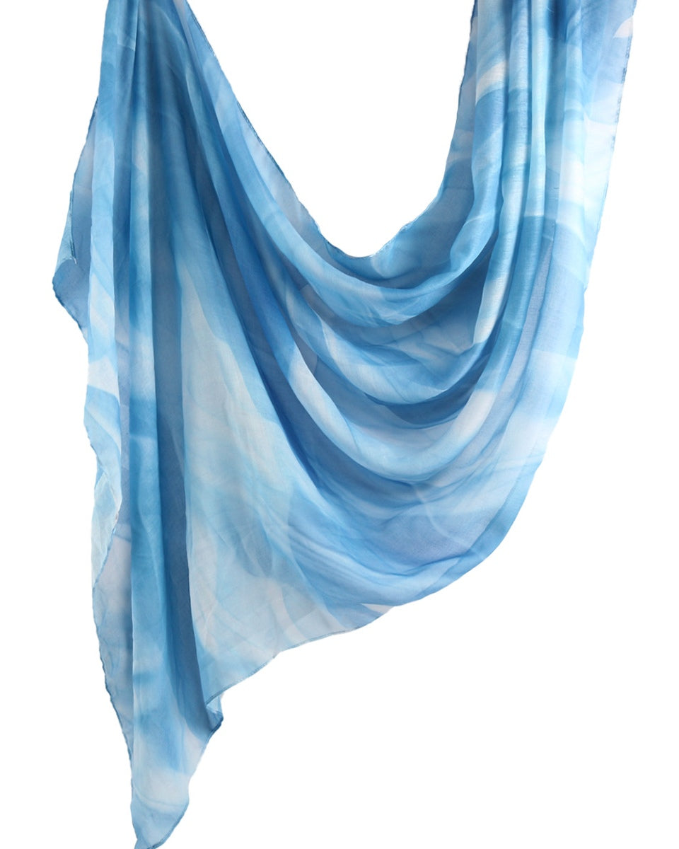 Modal Cotton Satin Printed Shawl Hijab-16