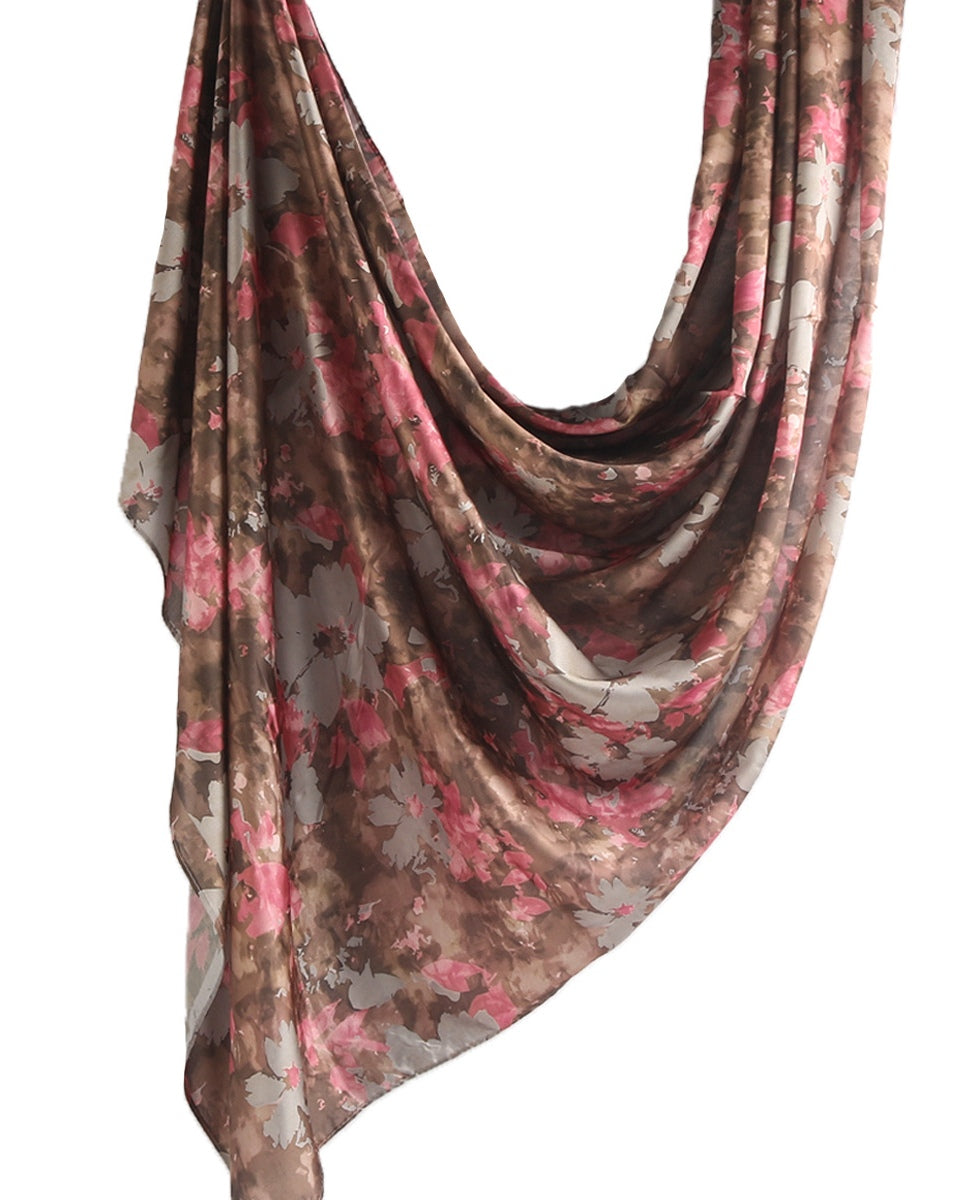 Silk Marble Print Hijab-16