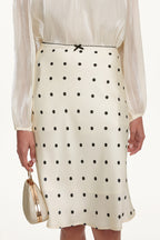 Uana Elegant Flowy Woven Top And Skirt Set	