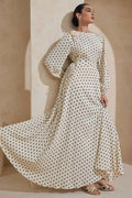 Audrey Polka Dot Tie Waist Maxi