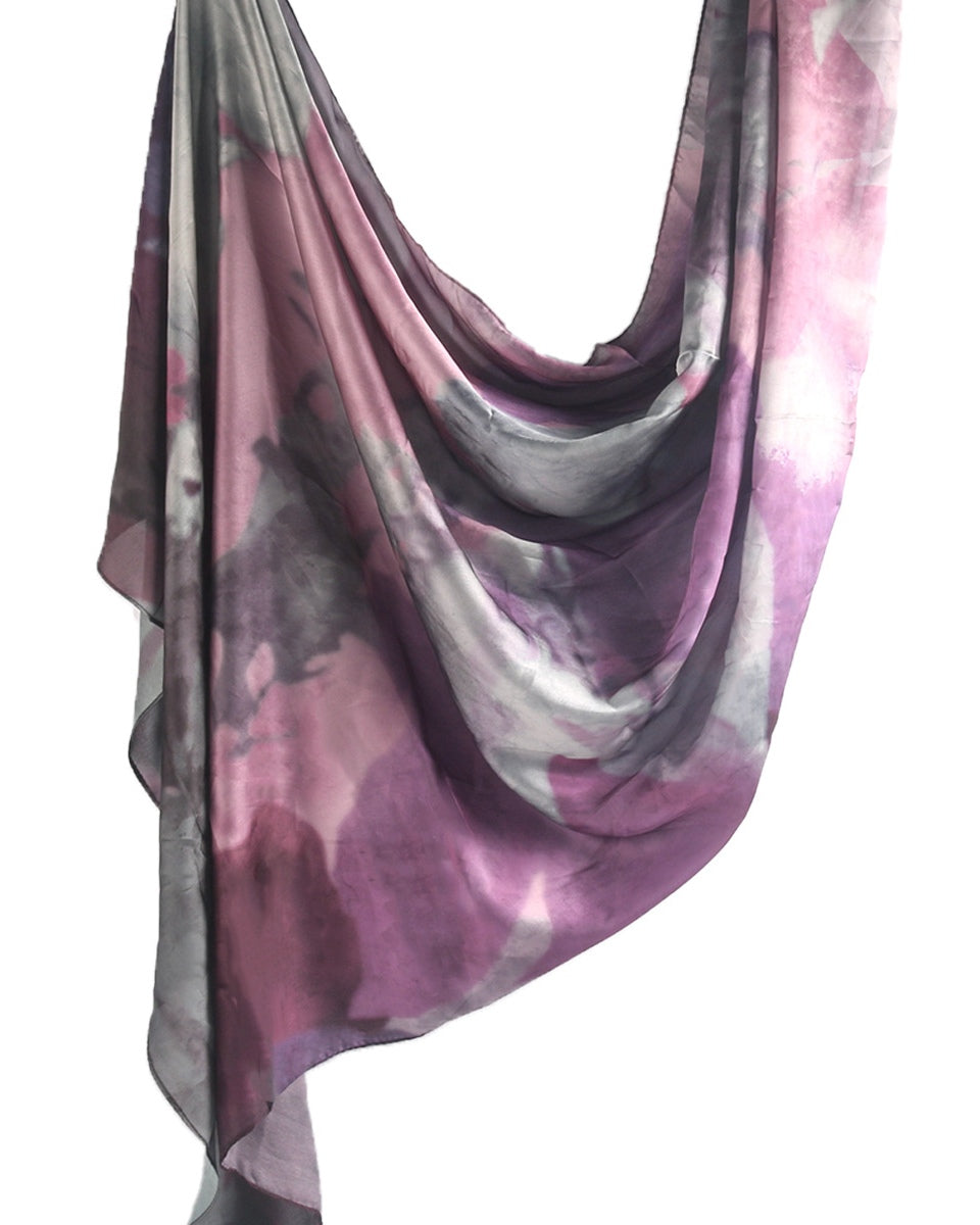 Silk Marble Print Hijab-18