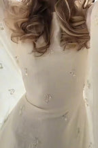 Diana Embroidered Kaftan Cape Maxi Dress
