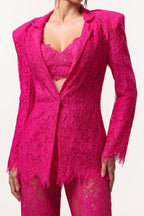 Naya Sexy Tailored Lace Blazer Two Piece Set	