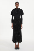 Winmy Elegant Embellished Sequin Three-Piece Set	