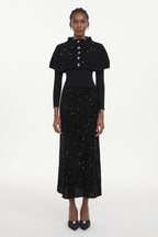 Winmy Elegant Embellished Sequin Three-Piece Set	