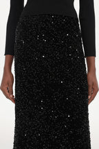 Winmy Elegant Embellished Sequin Three-Piece Set	
