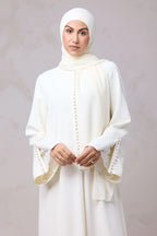 Layali Lace Embroidered Abaya & hijab