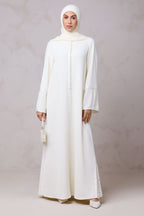 Layali Lace Embroidered Abaya & hijab