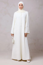 Layali Lace Embroidered Abaya & hijab