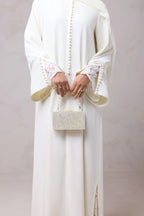 Layali Lace Embroidered Abaya & hijab