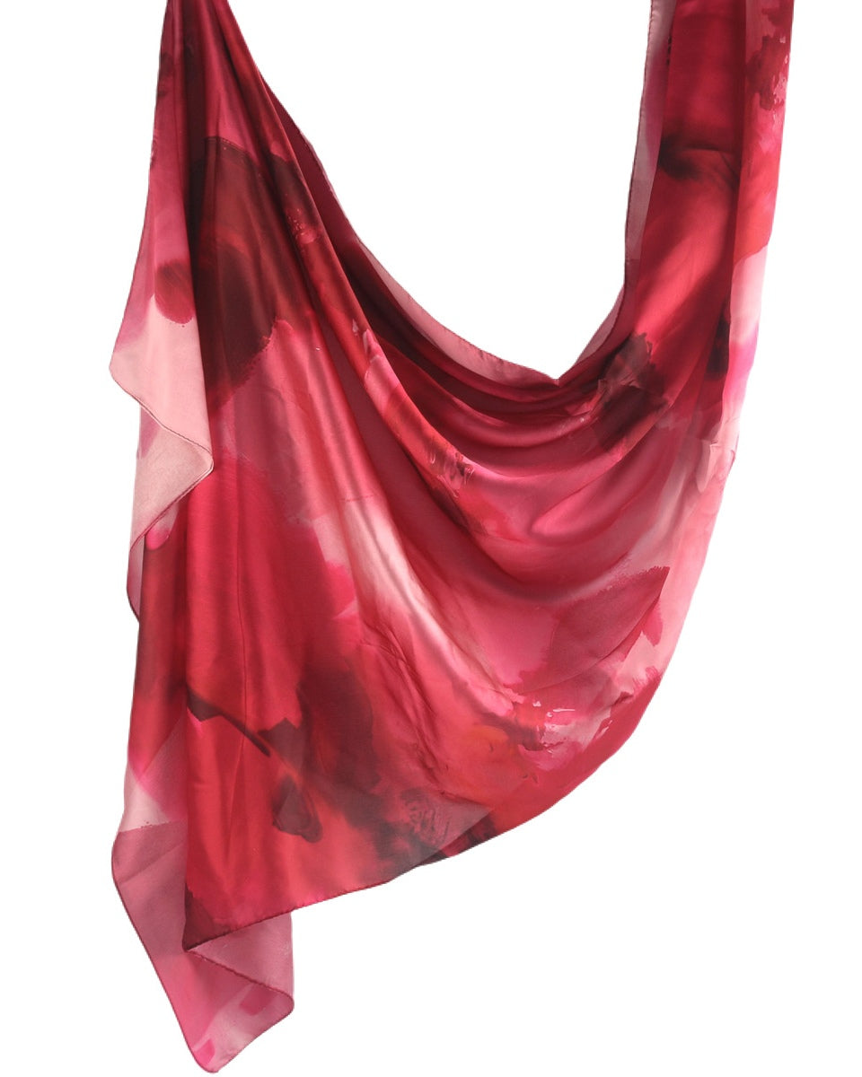 Silk Marble Print Hijab-27