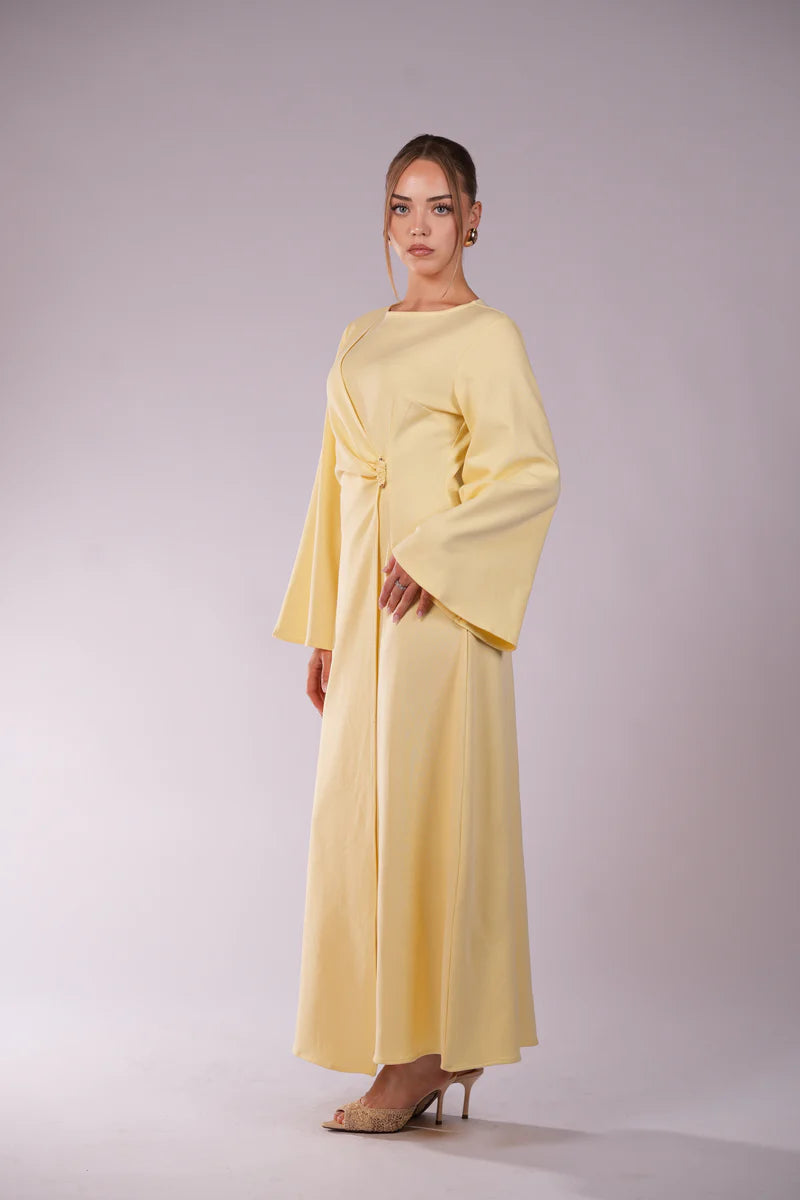 Elena Flared Sleeve Maxi Dress