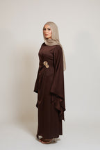 Emma Metallic Ornament Maxi Dress