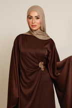 Emma Metallic Ornament Maxi Dress