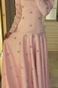 Grace Crystal Butterfly Embellished Maxi