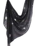 Modal Cotton Satin Printed Shawl Hijab-30