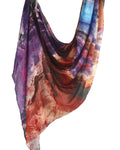 Modal Cotton Satin Printed Shawl Hijab-37