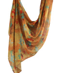 Modal Cotton Satin Printed Shawl Hijab-38