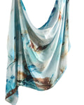 Silk Marble Print Hijab-3