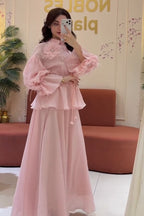 Zola 3D Floral Flare Sleeve Co-ord