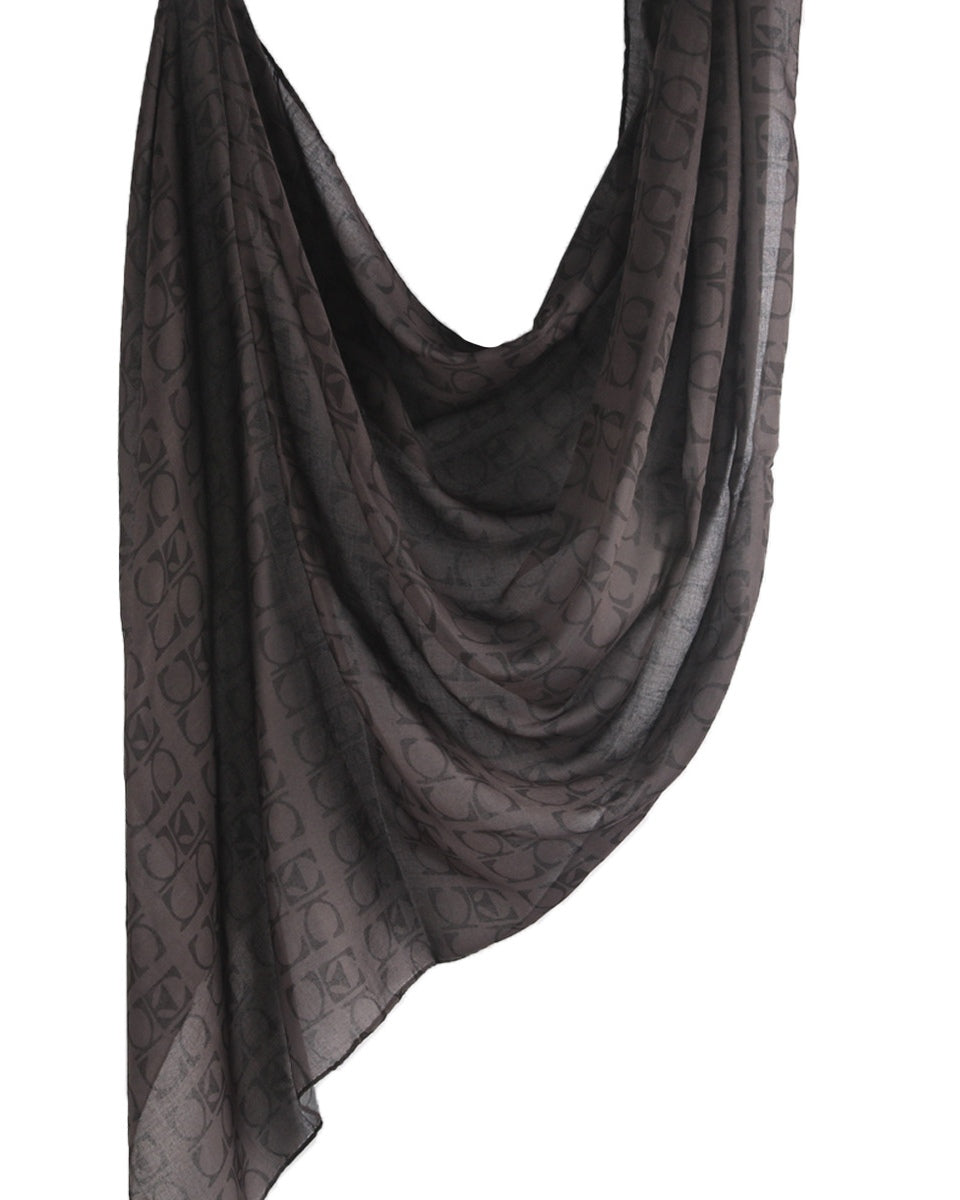Modal Cotton Satin Printed Shawl Hijab-41