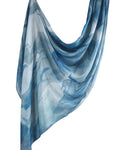 Modal Cotton Satin Printed Shawl Hijab-43