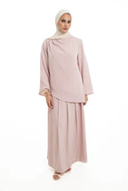 Serina Draped Neck Two‑piece Outfit