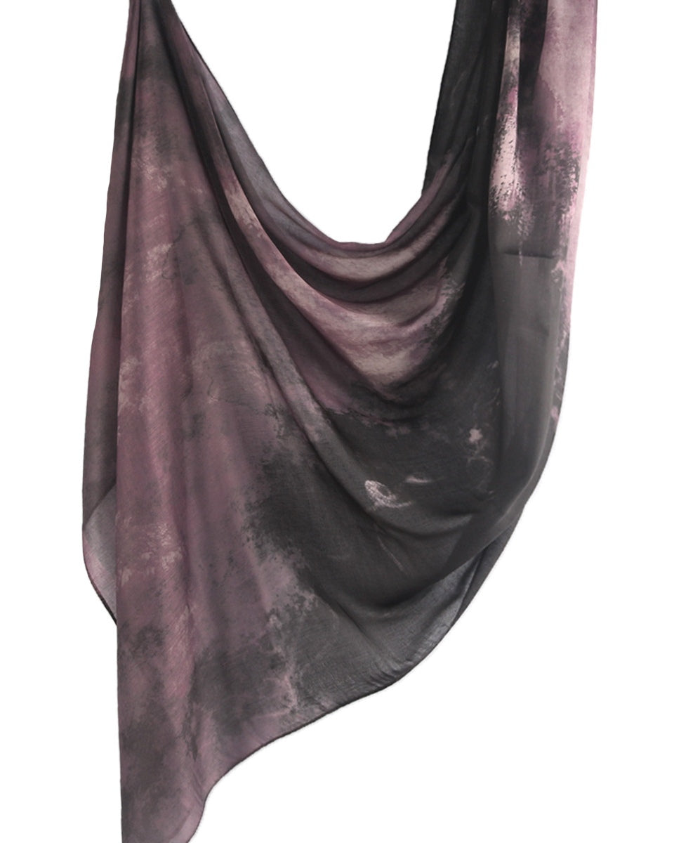 Modal Cotton Satin Printed Shawl Hijab-46