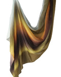 Modal Cotton Satin Printed Shawl Hijab-50