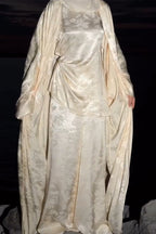 Zahra Floral Jacquard Open Abaya Set-Apricot
