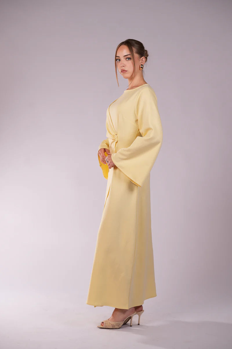 Elena Flared Sleeve Maxi Dress