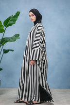 Amara Optical Stripe Kaftan