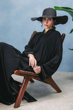 Layla Structured Linen-Blend Maxi
