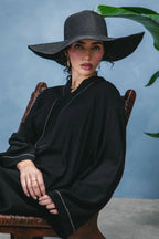 Layla Structured Linen-Blend Maxi