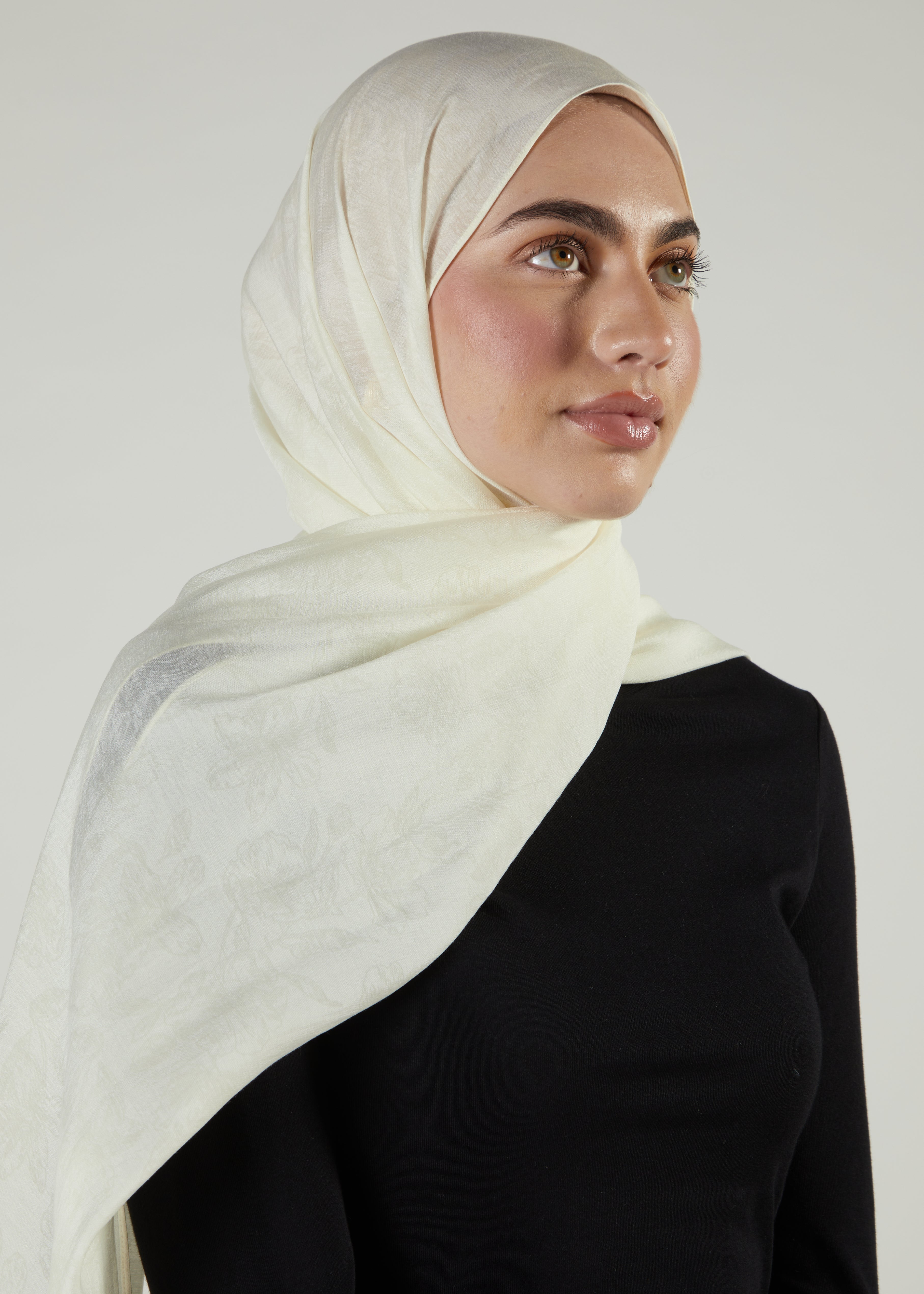 Cotton Peony Hijab