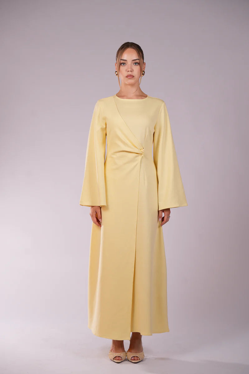 Elena Flared Sleeve Maxi Dress
