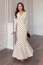 Zaina Polka Dot Blazer Co-Ord Set