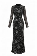Emma Sequin Embroidered Maxi Dress