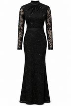 Emma Sequin Embroidered Maxi Dress