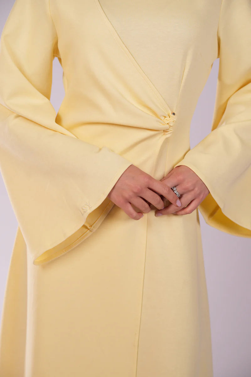 Elena Flared Sleeve Maxi Dress