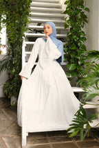 Rida Tiered Flounce Maxi
