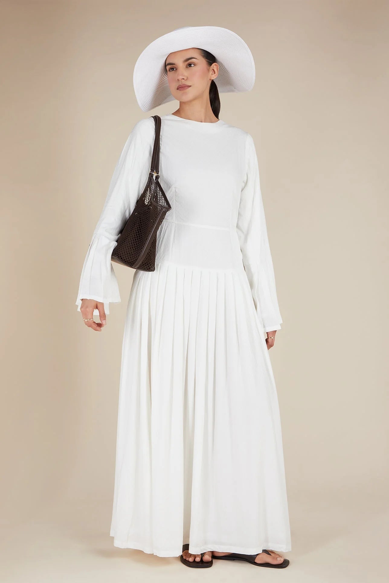 Rida Tiered Flounce Maxi