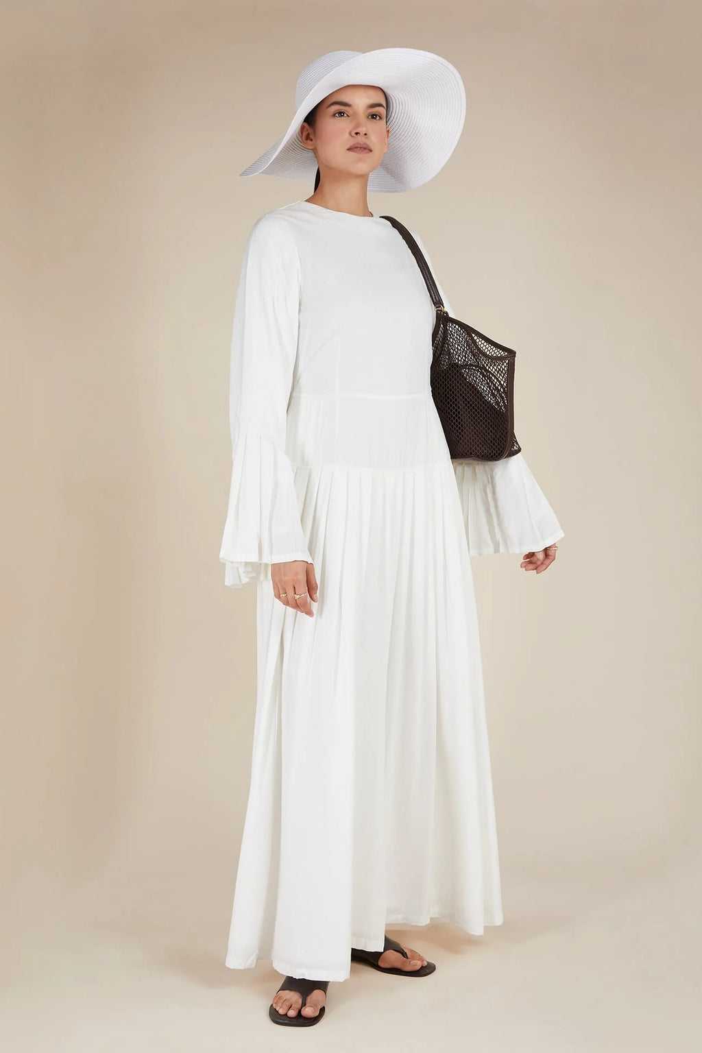 Rida Tiered Flounce Maxi