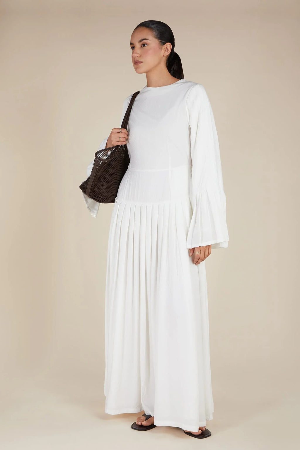 Rida Tiered Flounce Maxi