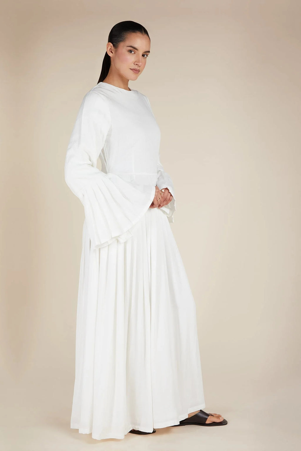 Rida Tiered Flounce Maxi