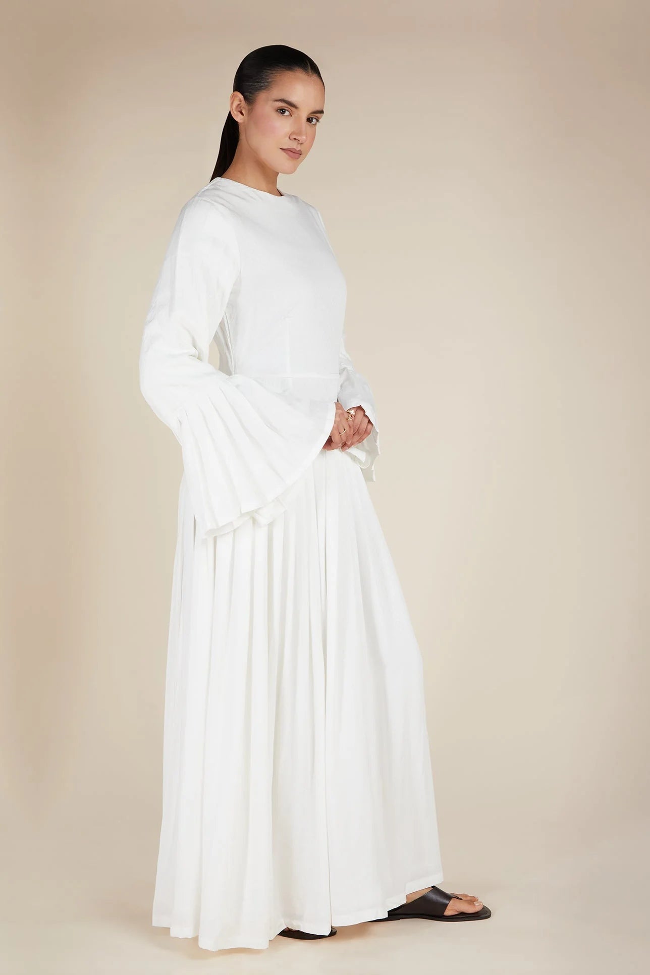 Rida Tiered Flounce Maxi